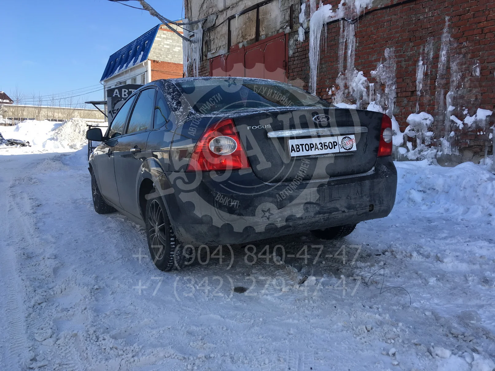 Продажа Ford Focus 1.8 (125Hp) (QQDB) FWD MT по запчастям