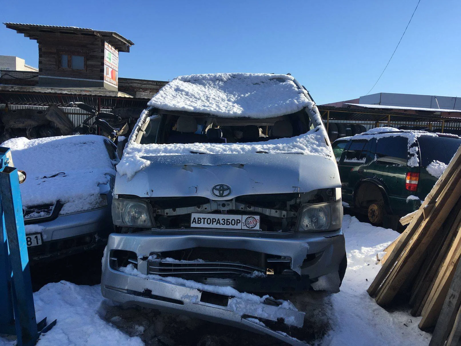 Продажа Toyota Hiace 2.7 (151Hp) (2TR-FE) RWD MT по запчастям