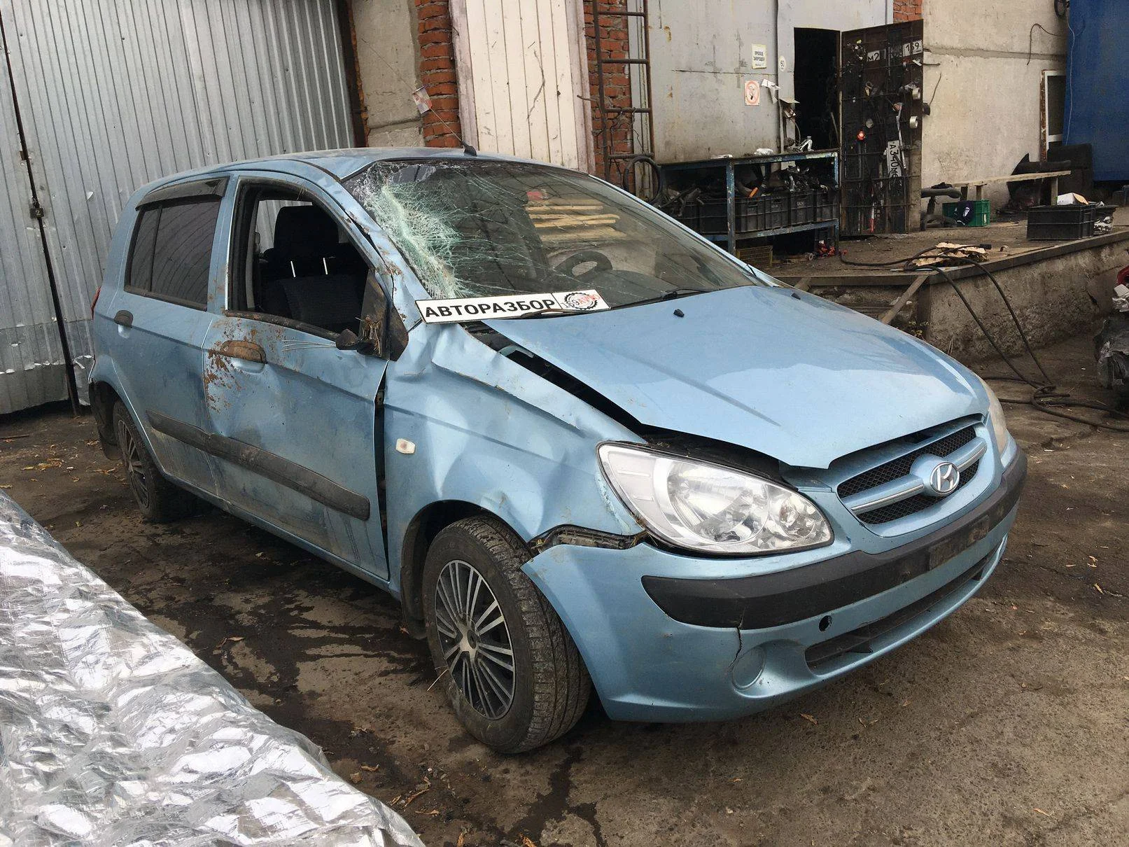 Продажа Hyundai Getz 1.4 (97Hp) (G4EE) FWD MT по запчастям