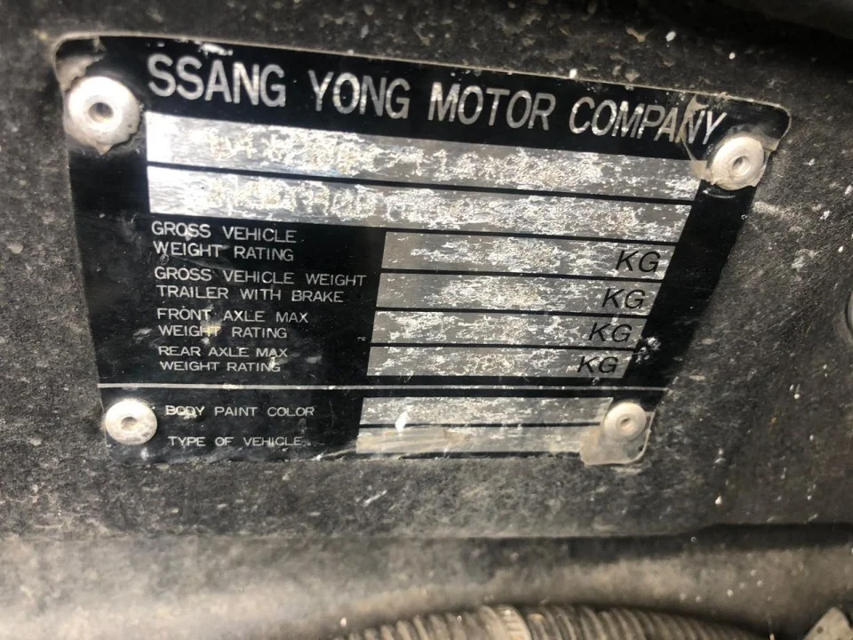 Продажа SsangYong Rexton 2.7D (186Hp) (D27DTP) 4WD AT по запчастям