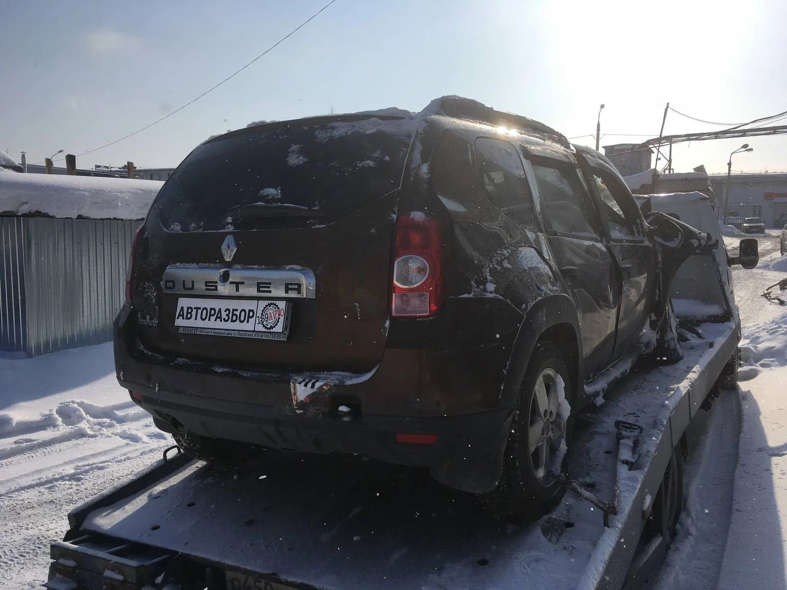 Продажа Renault Duster 1.6 (102Hp) (K4M 690) FWD MT по запчастям