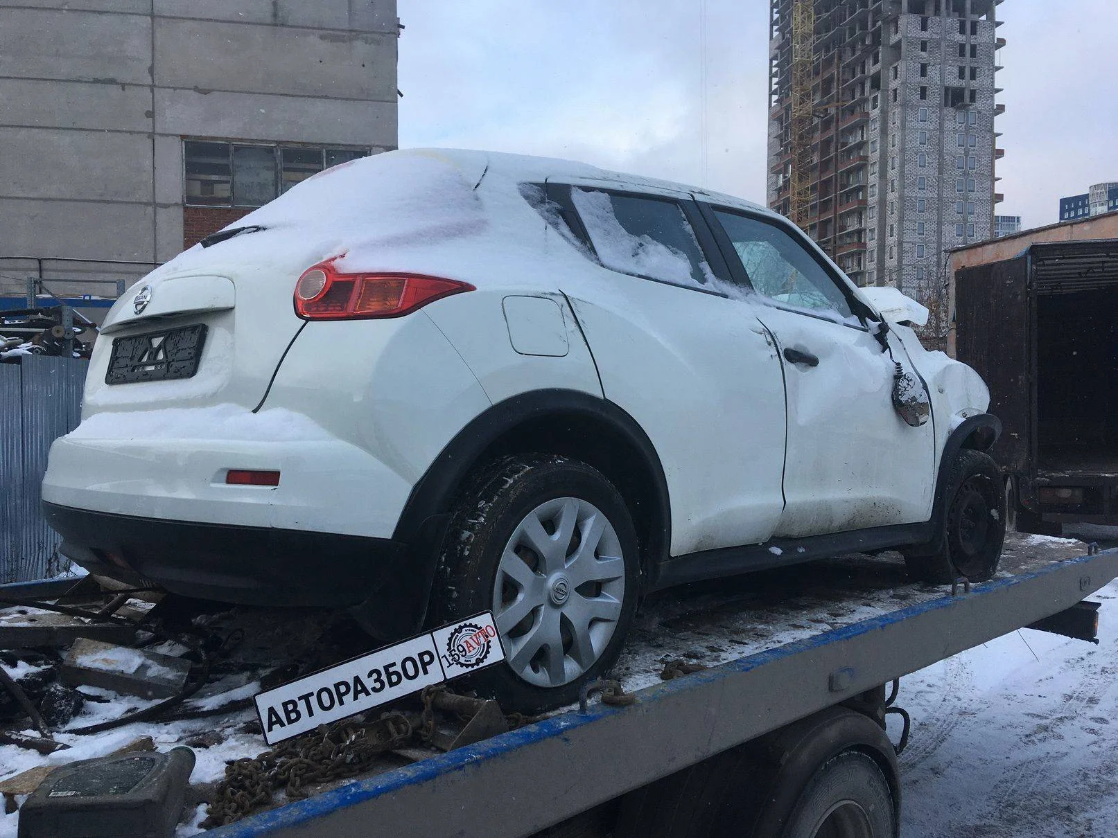 Продажа Nissan Juke 1.6 (117Hp) (HR16DE) FWD MT по запчастям