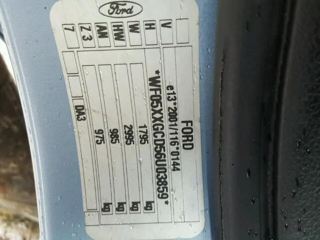 Продажа Ford Focus 1.8A (125Hp) (Q7DB) FWD MT по запчастям