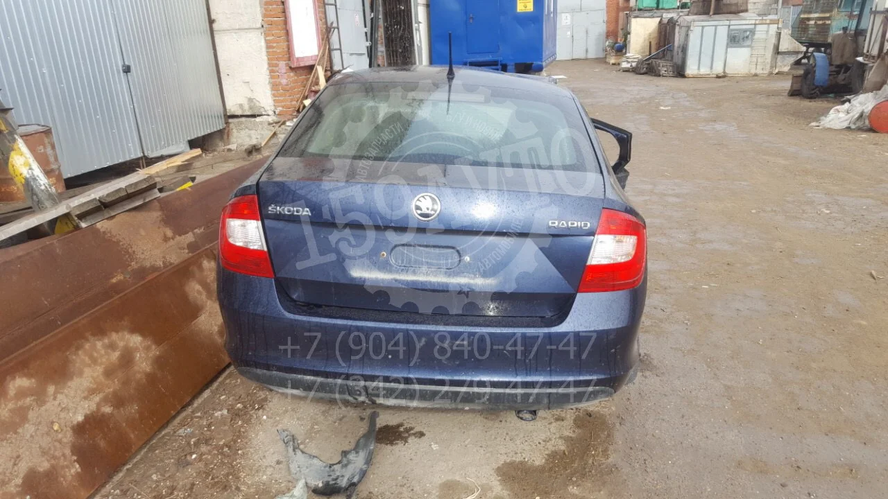 Продажа Skoda Rapid 1.6 (105Hp) (CFNA) FWD MT по запчастям