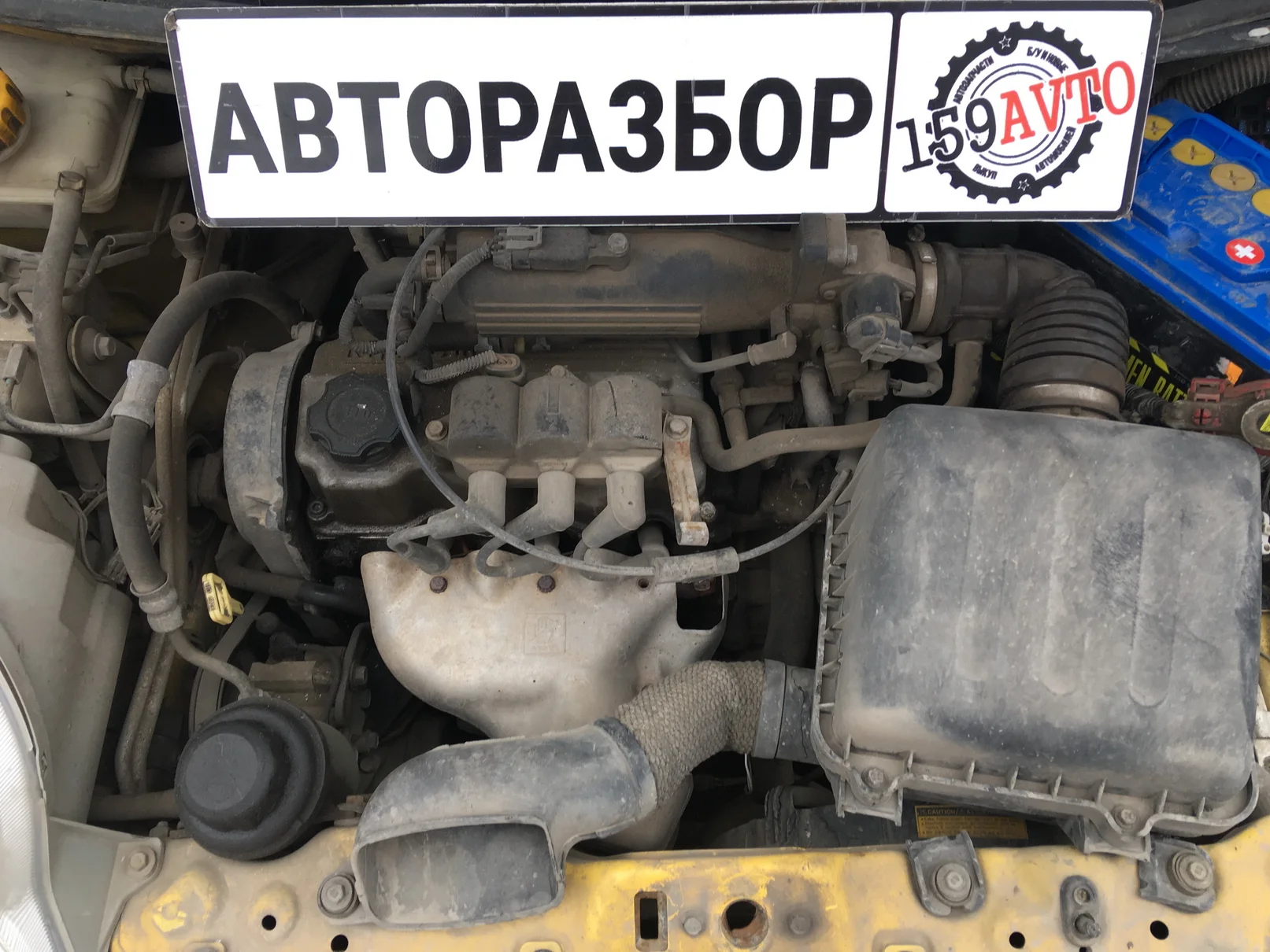 Продажа Chevrolet Spark 0.8 (51Hp) (F8CV) FWD MT по запчастям