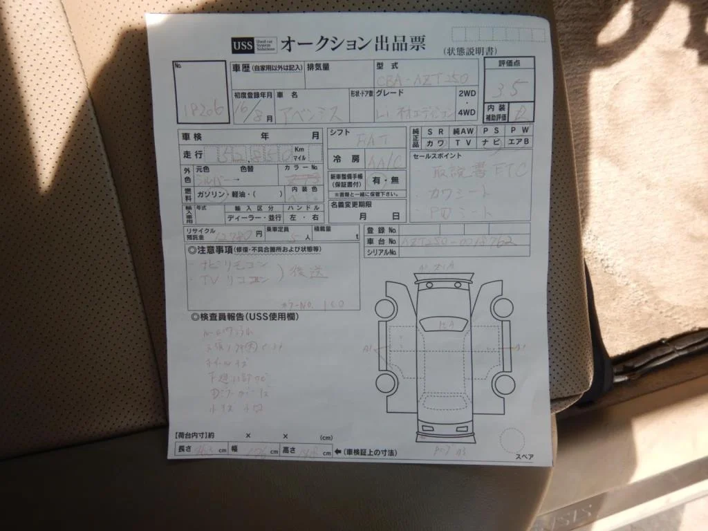 Продажа Toyota Avensis 2.0 (155Hp) (1AZ-FSE) FWD AT по запчастям