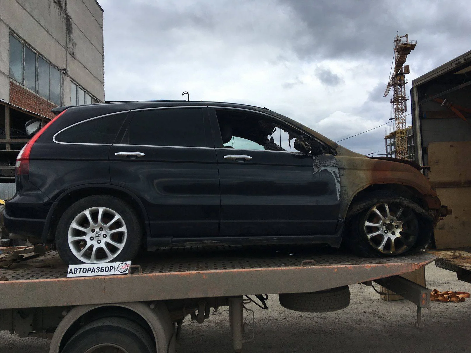 Продажа Honda CR-V 2.4 (166Hp) (K24Z1) 4WD AT по запчастям