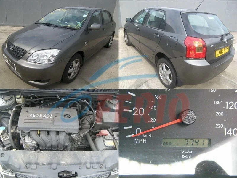 Продажа Toyota Corolla 1.6 (110Hp) (3ZZ-FE) FWD MT по запчастям