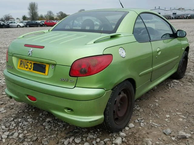 Продажа Peugeot 206 1.6 (109Hp) (TU5JP4) FWD AT по запчастям