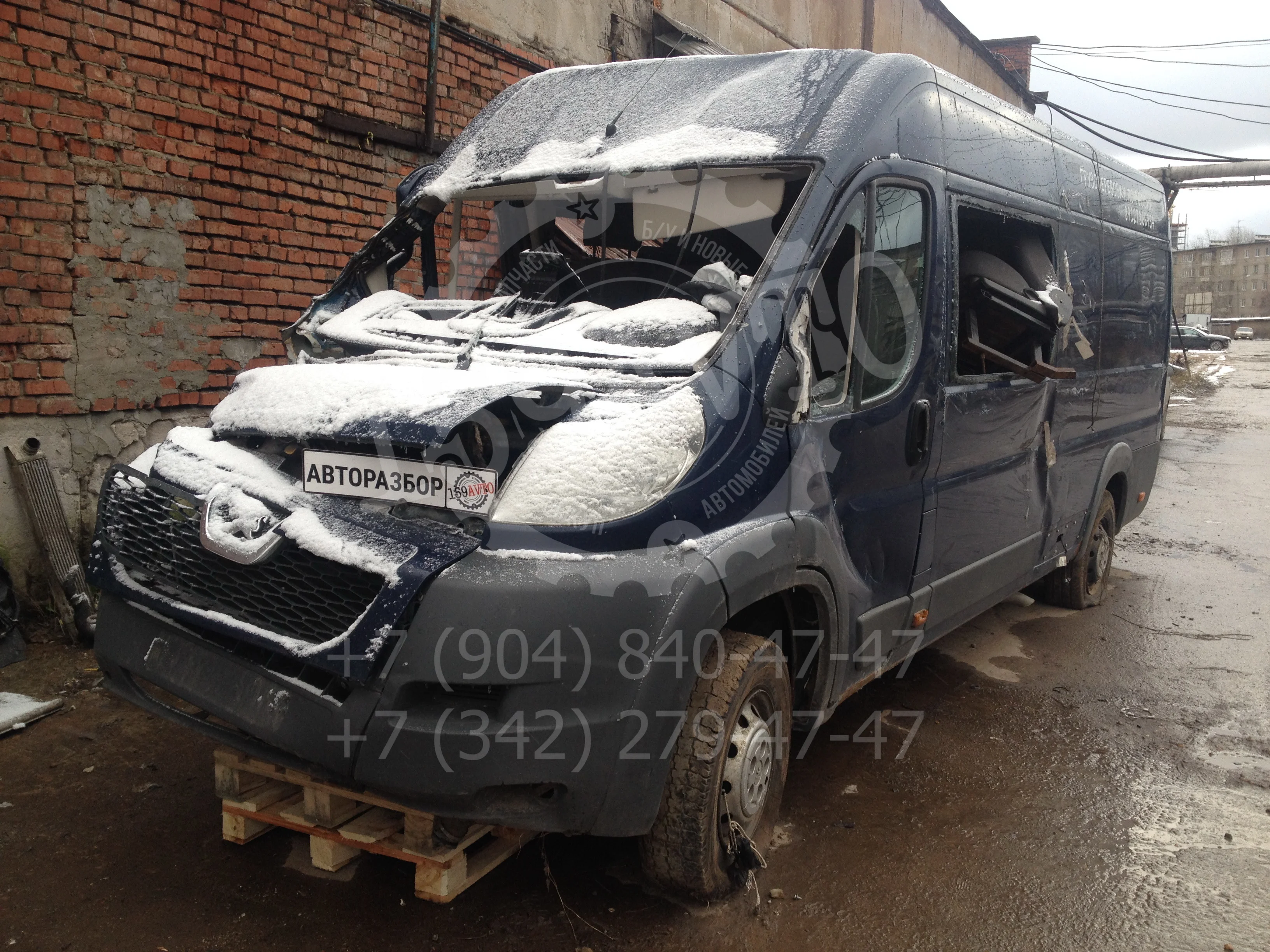 Продажа Peugeot Boxer 2.2D (120Hp) (4H03) FWD MT по запчастям