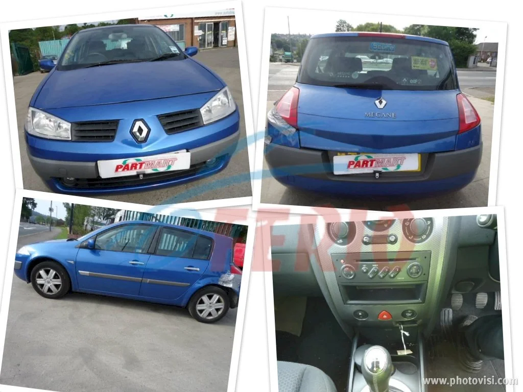 Продажа Renault Megane 1.9D (110Hp) (F9Q 818) FWD MT по запчастям