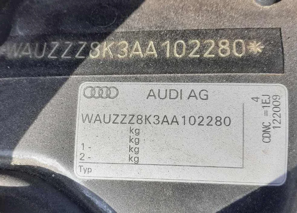 Продажа Audi A4 1.8 (160Hp) (CABB) FWD AT по запчастям