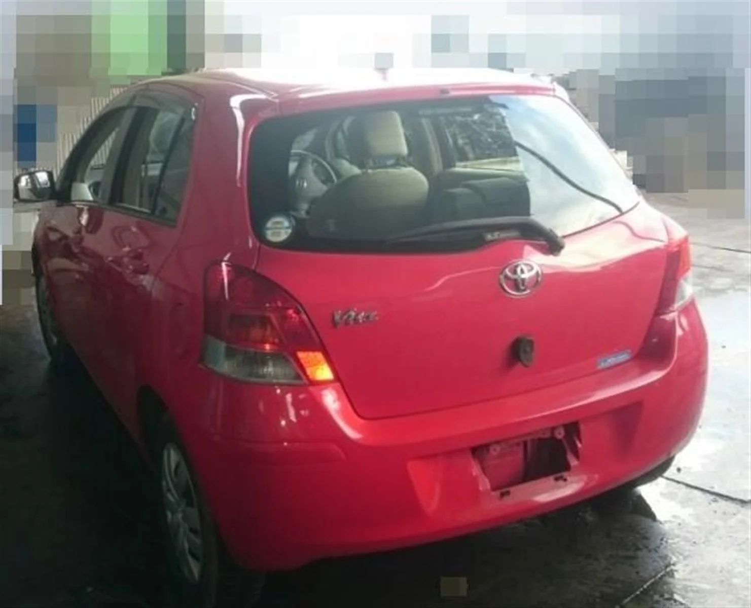 Продажа Toyota Vitz 1.3 (87Hp) (2SZ-FE) FWD CVT по запчастям
