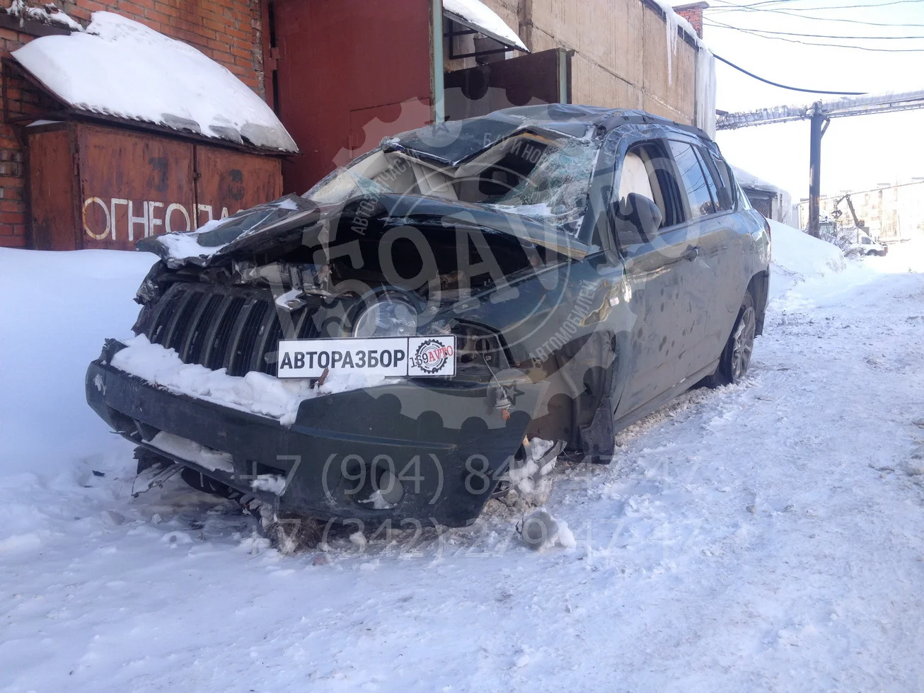 Продажа Jeep Compass 2.4 (170Hp) (ED3) FWD AT по запчастям