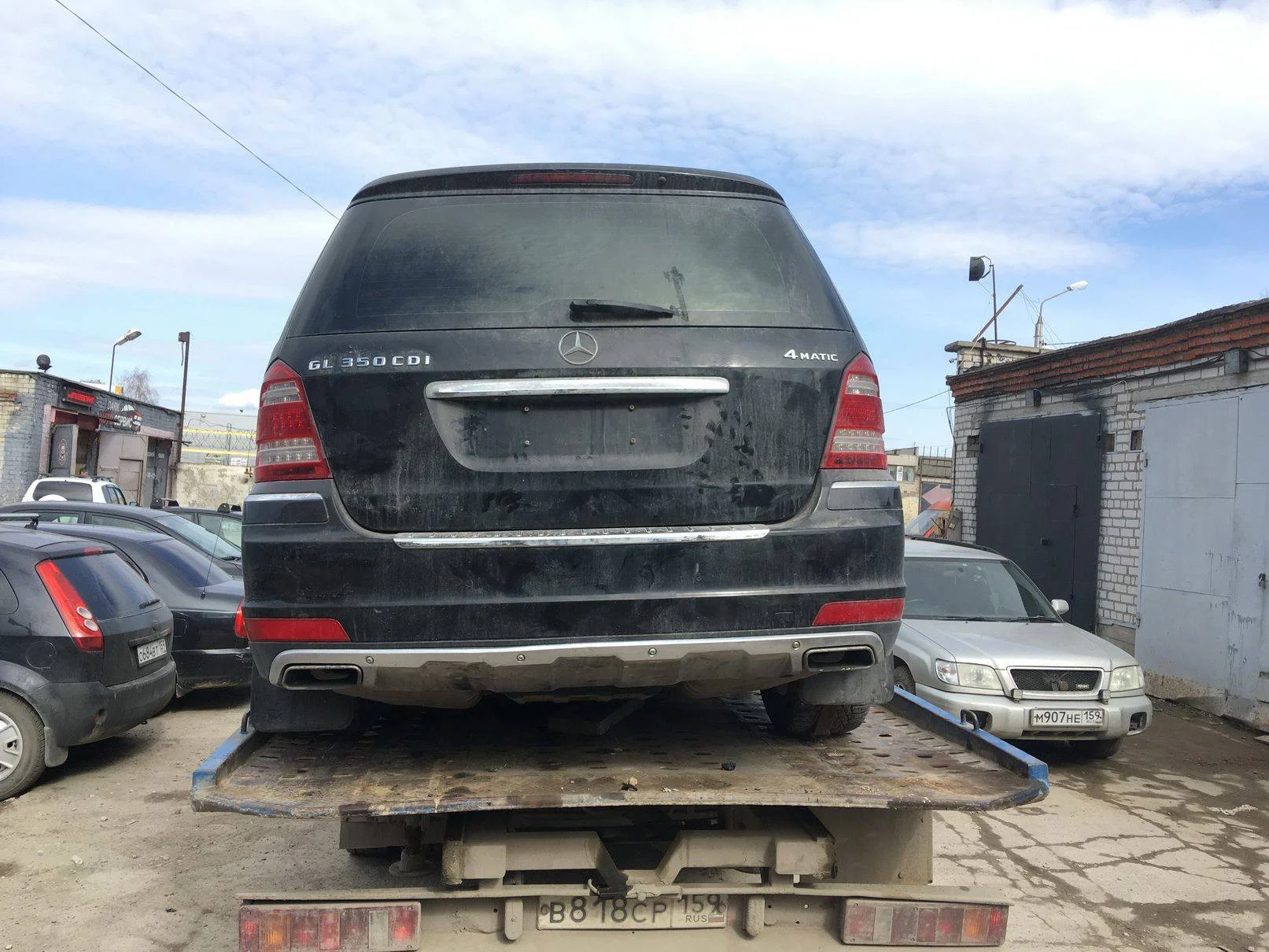 Продажа Mercedes-Benz GL class 3.0D (224Hp) (642.940) 4WD AT по запчастям