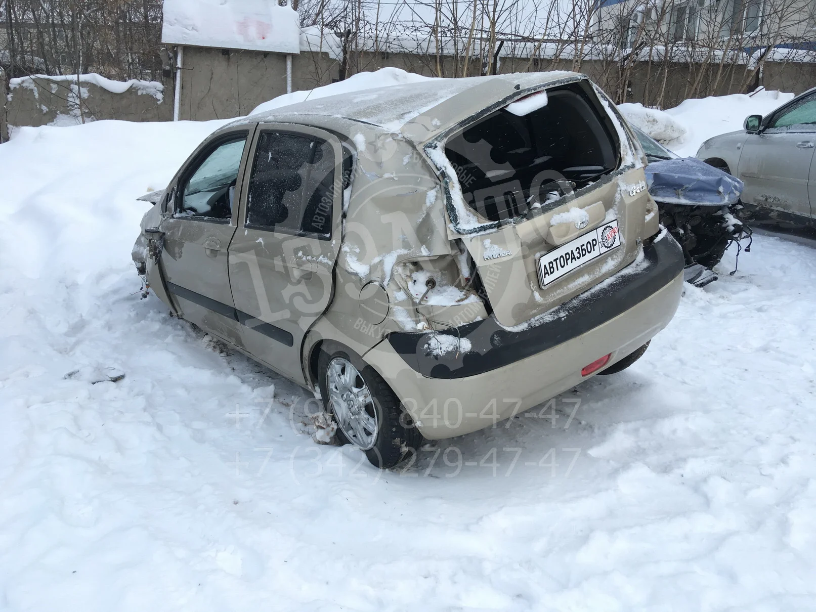 Продажа Hyundai Getz 1.6 (106Hp) (G4ED) FWD AT по запчастям