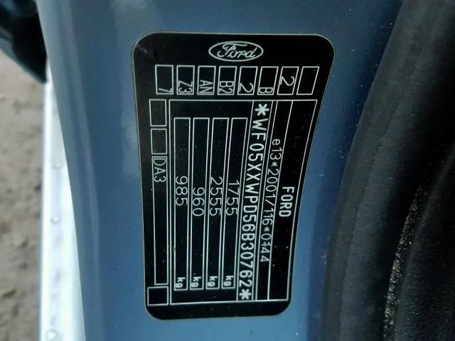 Продажа Ford Focus 1.6 (100Hp) (HWDA) FWD AT по запчастям