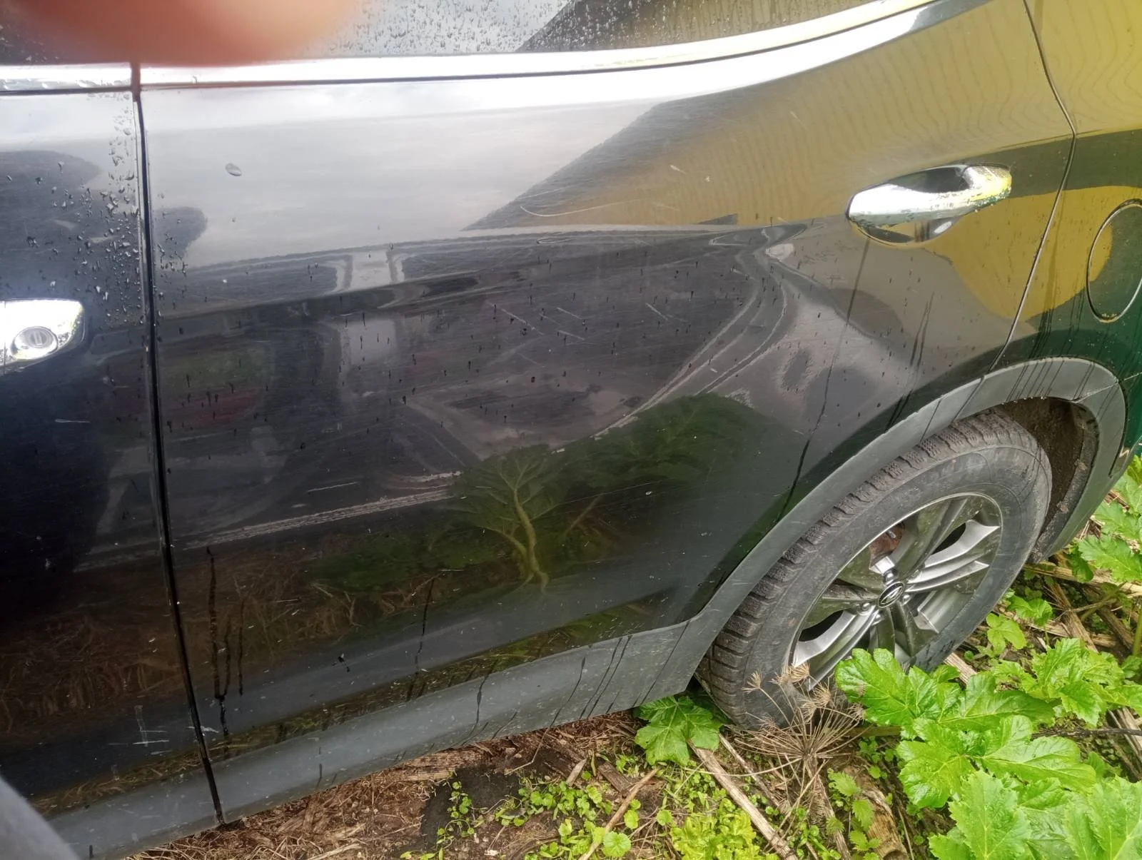 Заднее правое крыло Hyundai Santa Fe 3 DM 2012-2016