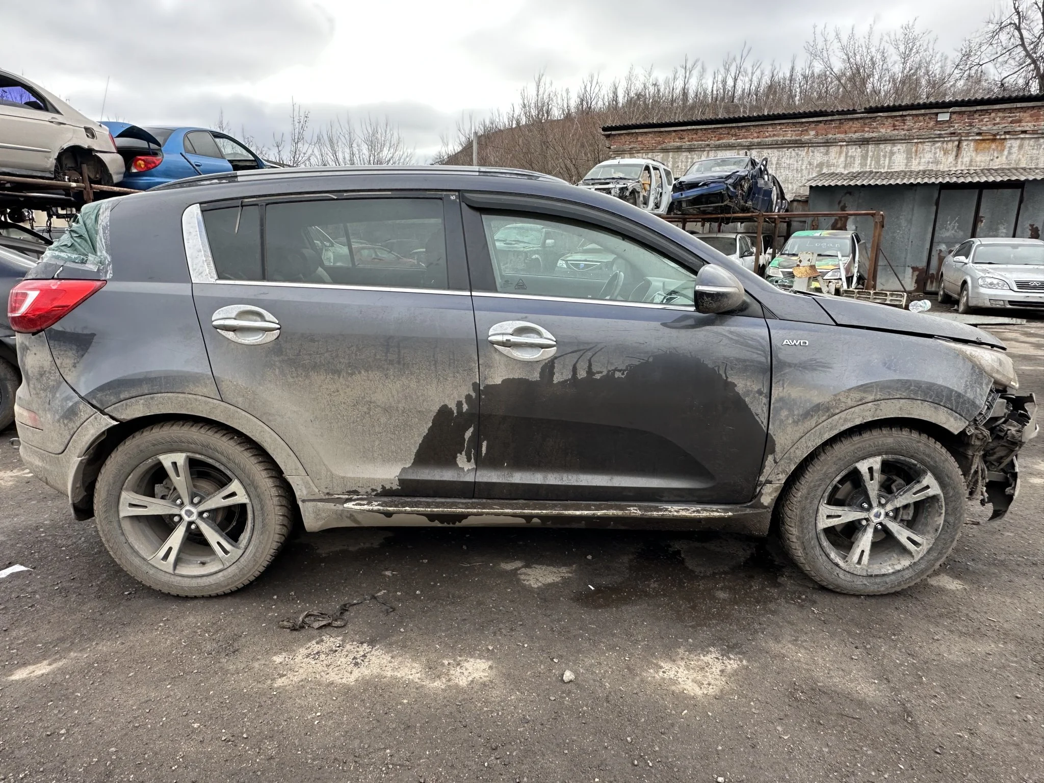 Продажа Kia Sportage 2.0 (150Hp) (G4KD) 4WD AT по запчастям