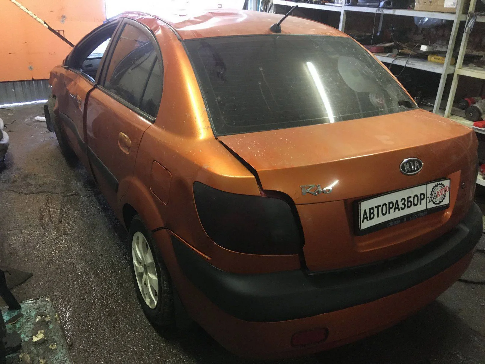 Продажа Kia Rio 1.4 (95Hp) (G4EE) FWD MT по запчастям