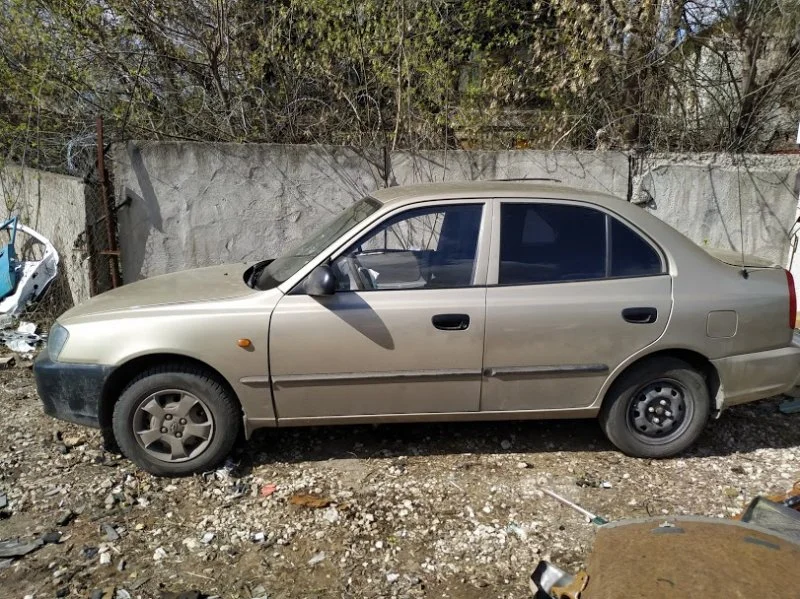 Продажа Hyundai Accent 1.5 (102Hp) (G4EC-G) FWD MT по запчастям