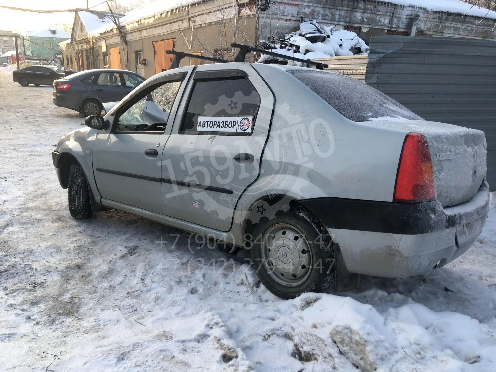 Продажа Renault Logan 1.4 (75Hp) (K7J A710) FWD MT по запчастям