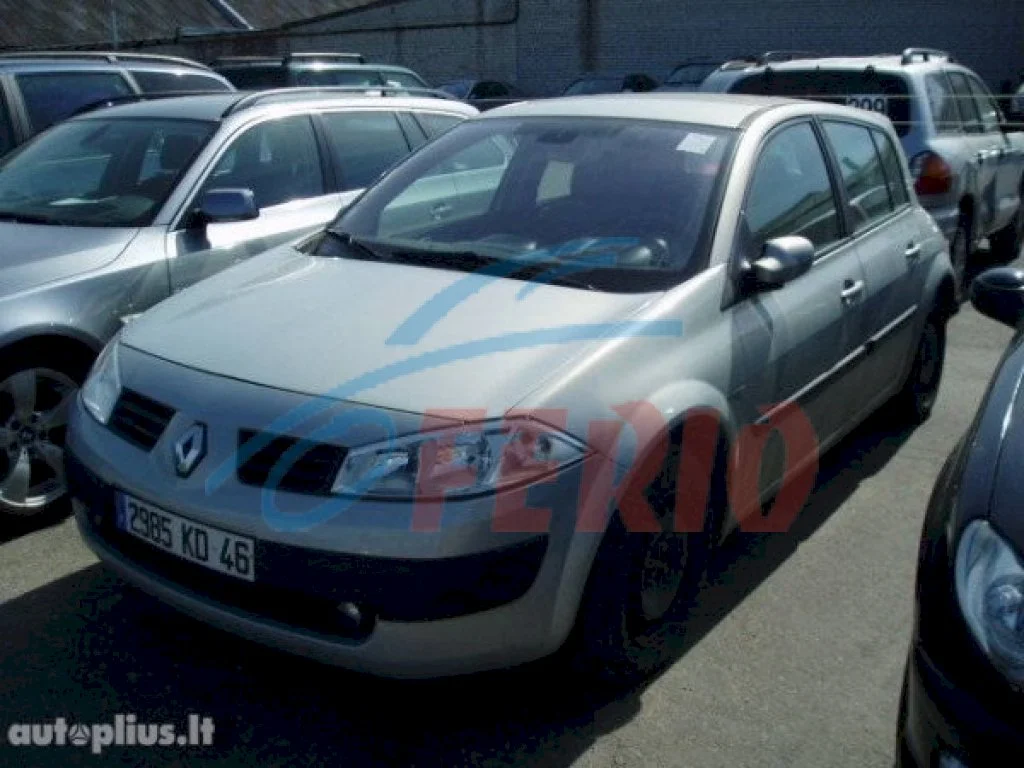 Продажа Renault Megane 1.6 (115Hp) (K4M 760) FWD MT по запчастям