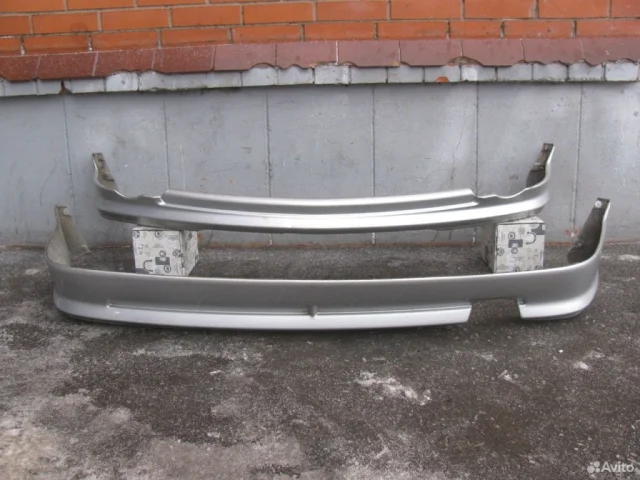 Накладка переднего бампера для Suzuki Liana Хэтчбек RC 2001-2008 на фотографиях