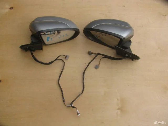 Накладка зеркала правого для Nissan Qashqai J10 2006-2013 на фотографиях