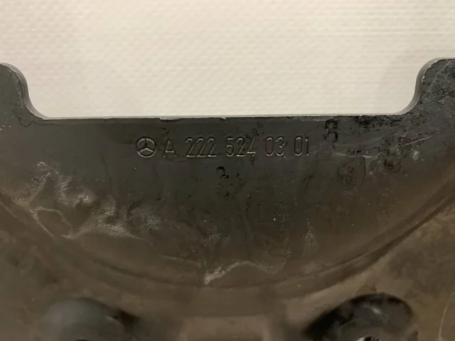 Защита картера двигателя для Mercedes-Benz S class W222 2013-2017 на фотографиях