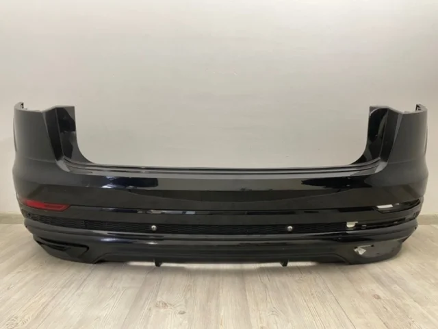 Бампер задний для Audi Q8 4M 2018-2023 на фотографиях