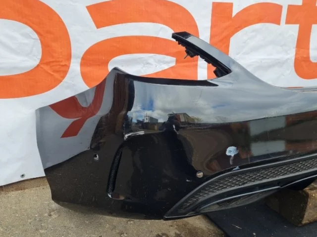 Бампер задний для Mercedes-Benz C class C205 2014-2020 на фотографиях