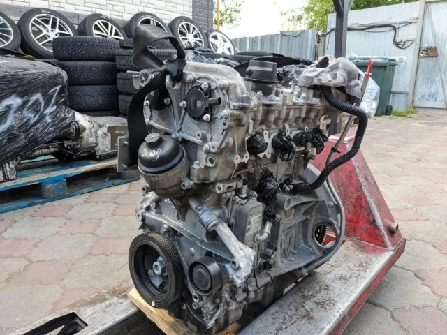 Двигатель без навесного для Mercedes-Benz C class A205 2014-2020 на фотографиях