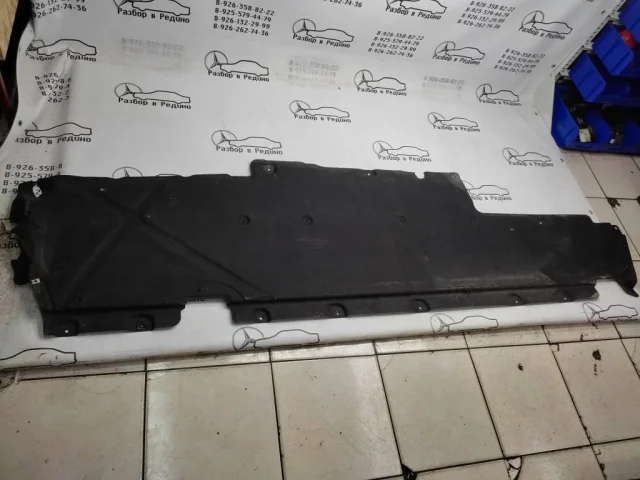 Защита днища для Mercedes-Benz S class W222 2013-2017 на фотографиях