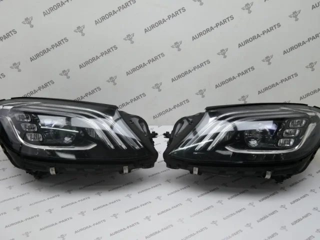 Фара правая для Mercedes-Benz S class X222 Maybach 2017-2019 на фотографиях