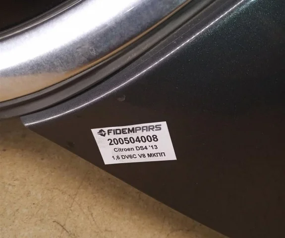 Дверь задняя правая для Citroen C4 Седан 2010-2016 на фотографиях