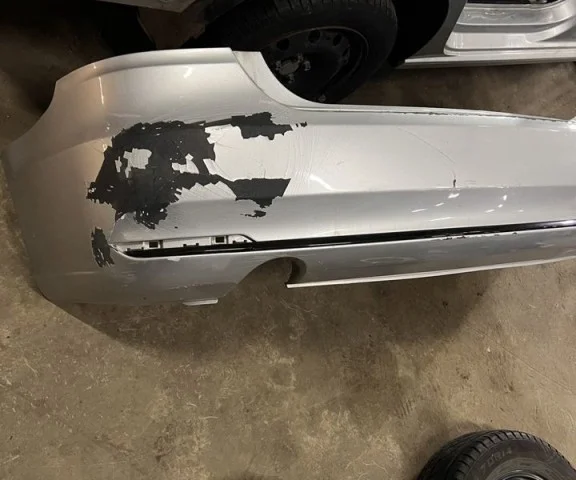 Бампер задний для Volkswagen Polo V (6C) 2014-2020 на фотографиях