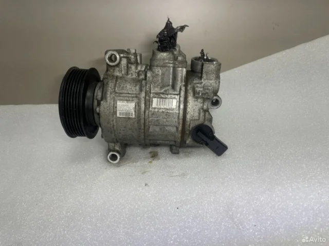 Компрессор кондиционера для Audi A4 B7 Кабриолет 2004-2008 на фотографиях