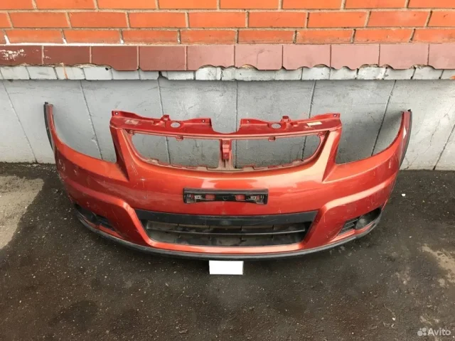 Бампер передний для Suzuki SX4 2013-2016 на фотографиях