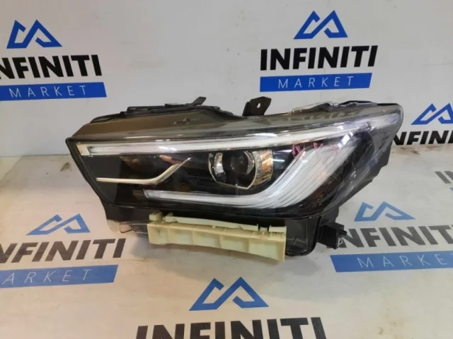 Фара левая для Infiniti QX 80 2013-2022 на фотографиях
