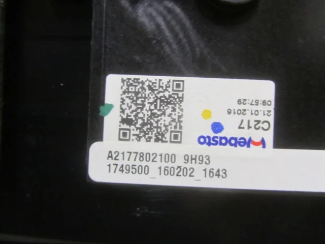 Стекло люка для Mercedes-Benz S class C217 rest 2017-2020 на фотографиях