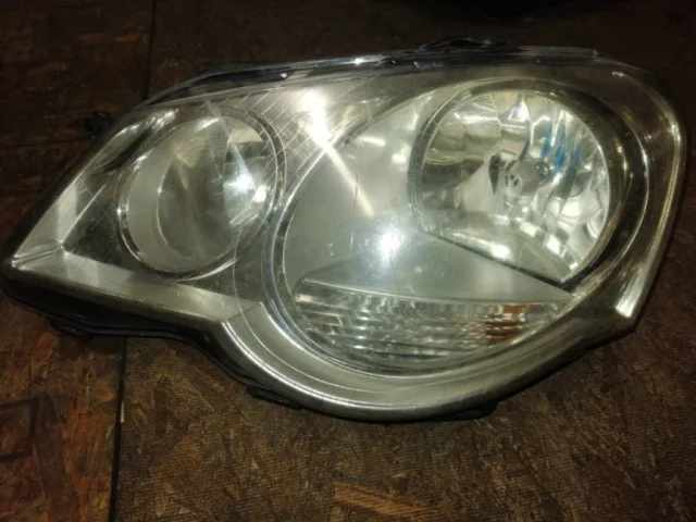 Фара ксенон левая для Volkswagen Polo IV (9N3) 2005-2009 на фотографиях