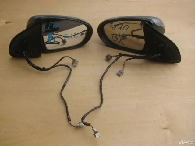 Накладка зеркала правого для Nissan Qashqai J10 2006-2013 на фотографиях