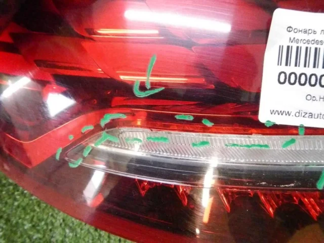 Фонарь левый для Mercedes-Benz S class C217 rest 2017-2020 на фотографиях