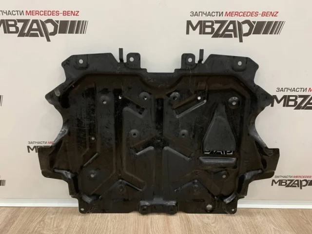 Защита картера двигателя для Mercedes-Benz S class W222 2013-2017 на фотографиях