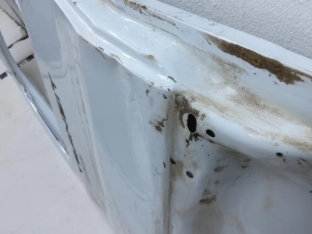 Дверь задняя высокая левая для Ford Transit 2014-2022 Фургон на фотографиях