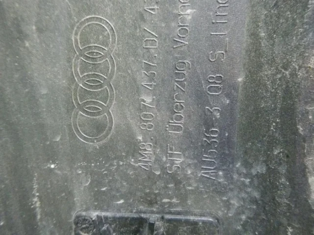 Бампер передний для Audi Q8 4M 2018-2023 на фотографиях