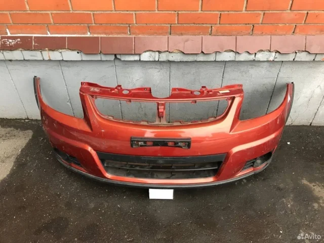 Бампер передний для Suzuki SX4 2013-2016 на фотографиях