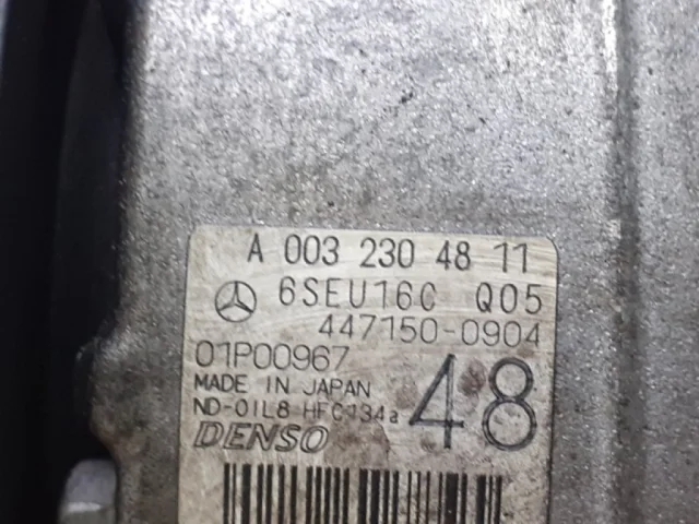 Компрессор кондиционера для Mercedes-Benz C class C204 2008-2015 на фотографиях