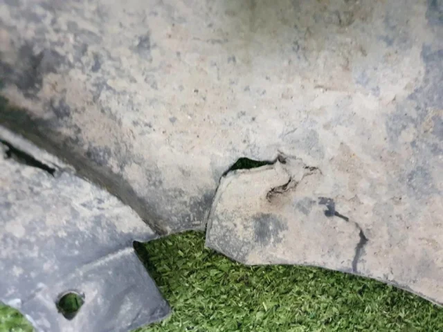 Бампер задний для Ford Explorer U502 rest 2014-2019 на фотографиях